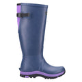 Cotswold Realm Botas De Agua Azul/Morado De Goma.