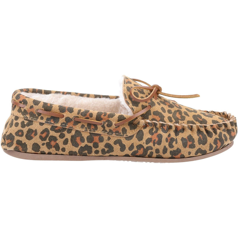 Hush Puppies Allie Zapatillas De Leopardo Para Mujer De Ante.