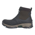 Muck Boots Apex Mid Zip Botas De Agua Marrón Oscuro De Goma.