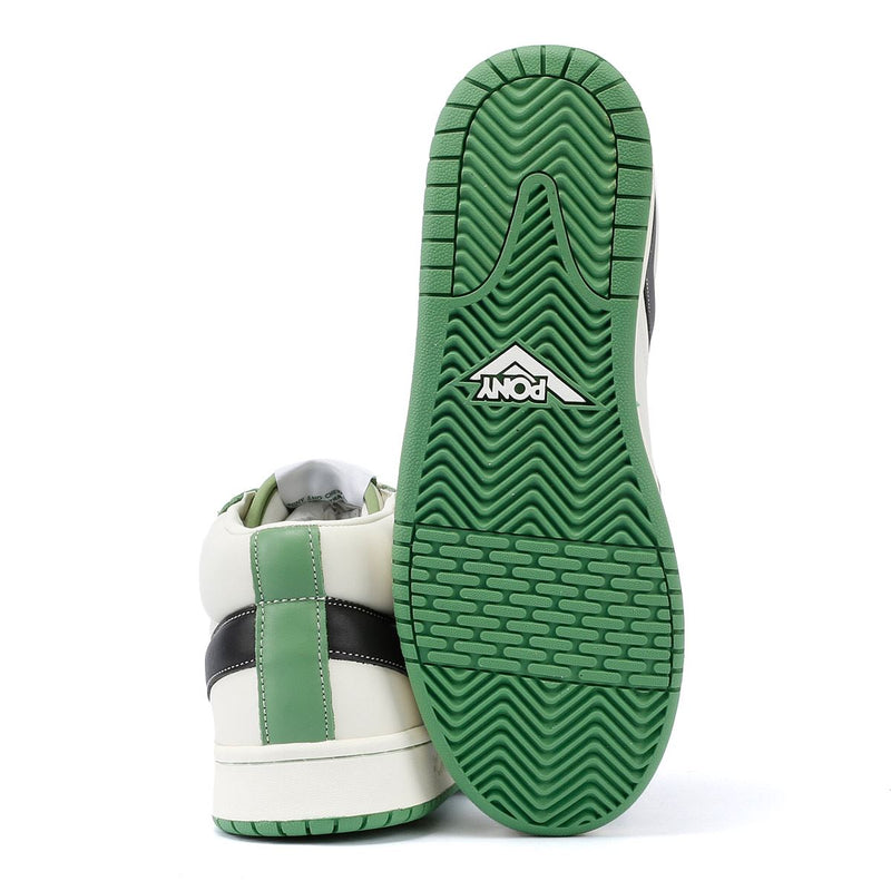 Pony #1 Low Zapatillas Blancas/Verde Rucker De Ante