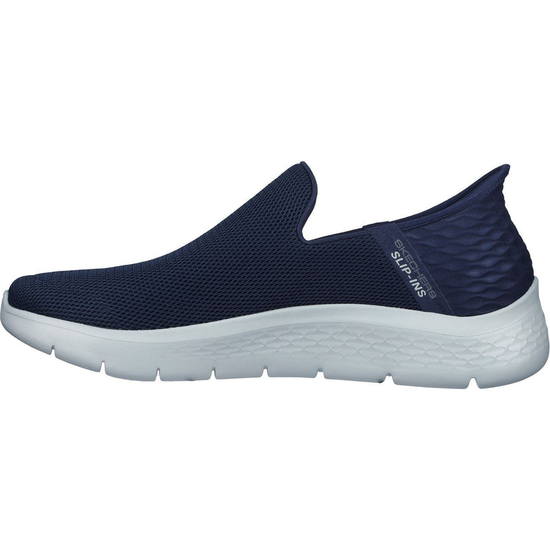 Skechers Go Walk Flex No Hands Zapatillas De Deporte De Hombre De Poliéster Azul Marino