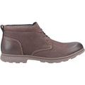 Hush Puppies Tyson Chukka Botas De Cuero Marrón Para Hombre