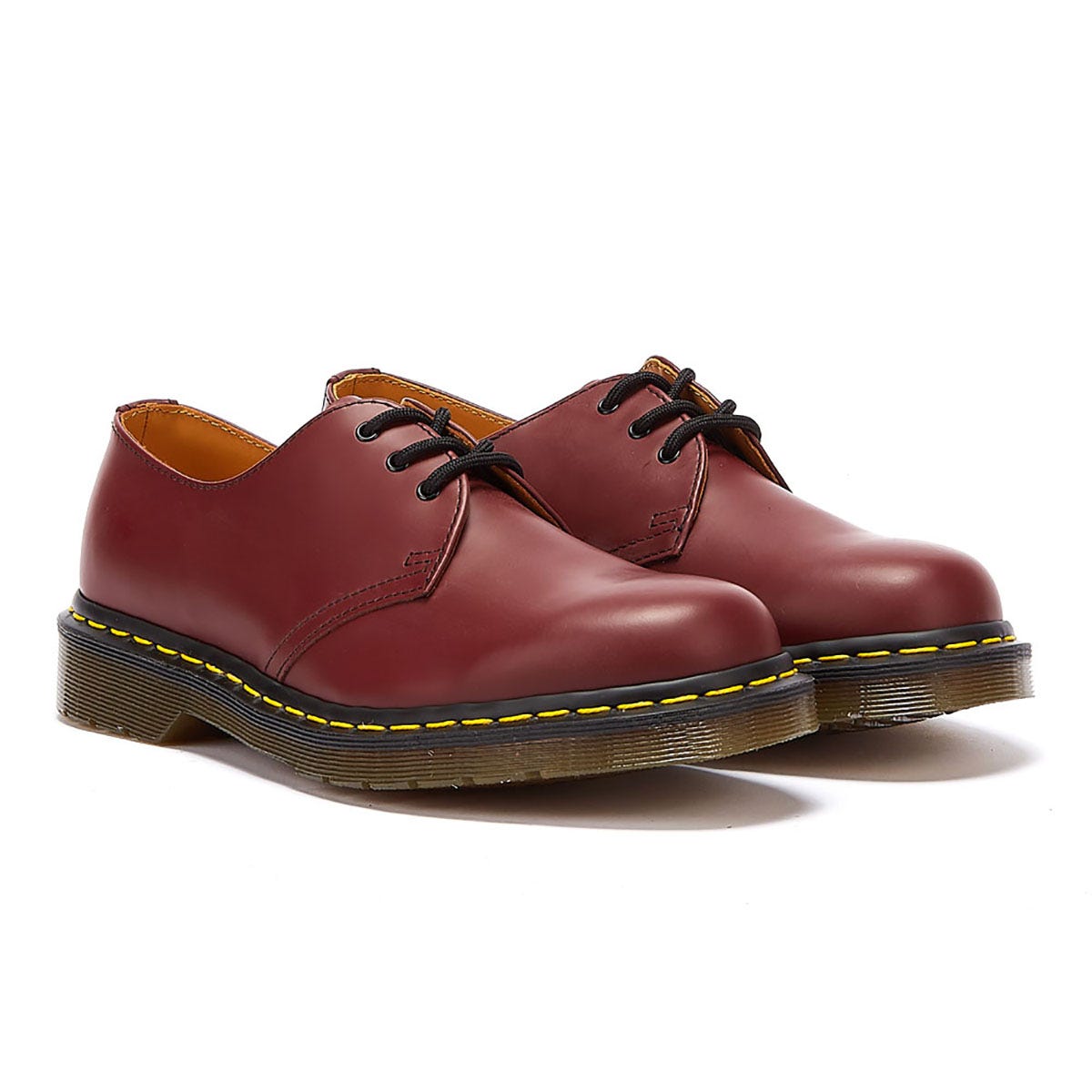 Dr. Martens 1461 Zapatos Rojos Para Mujer