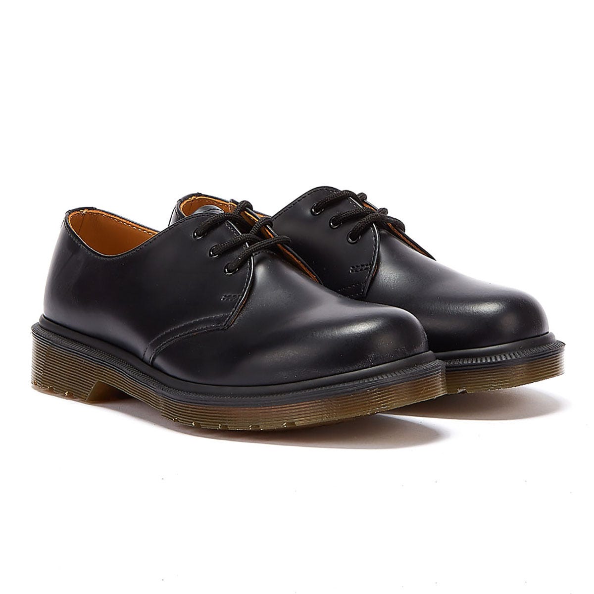 Dr. Martens 1461 Zapatos Negros De Cordones Suaves