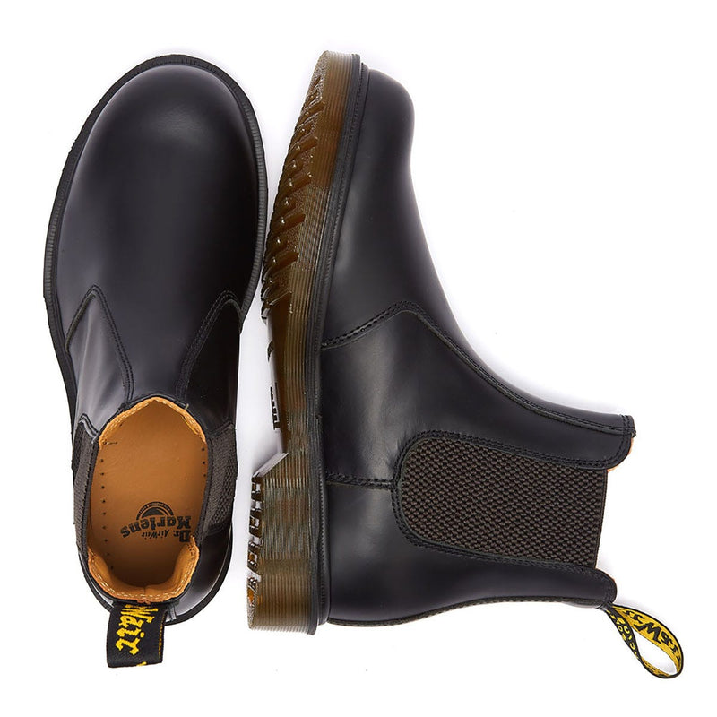 Dr. Martens 2976 Botas Chelsea De Cuero Negro Para Hombre