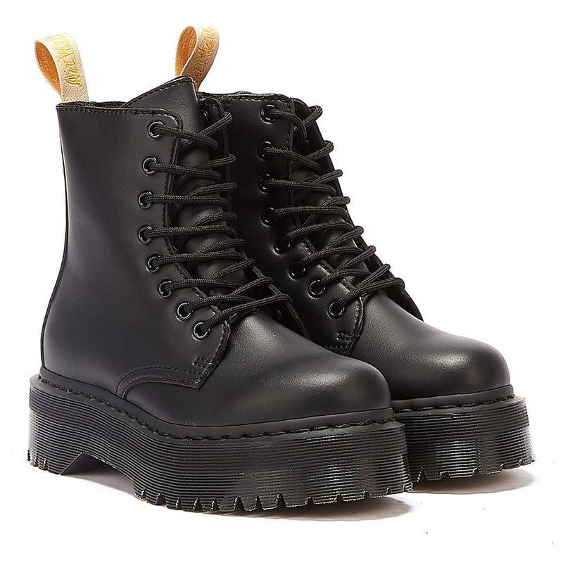 Dr. Martens Botas Negras Monocromáticas Veganas Para Mujer Jadon Ii