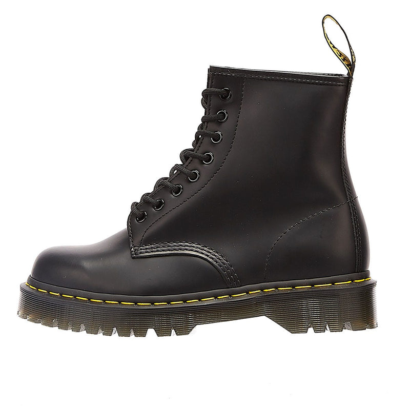 Dr. Martens 1460 Botas Negras De Cuero Liso Para Hombres