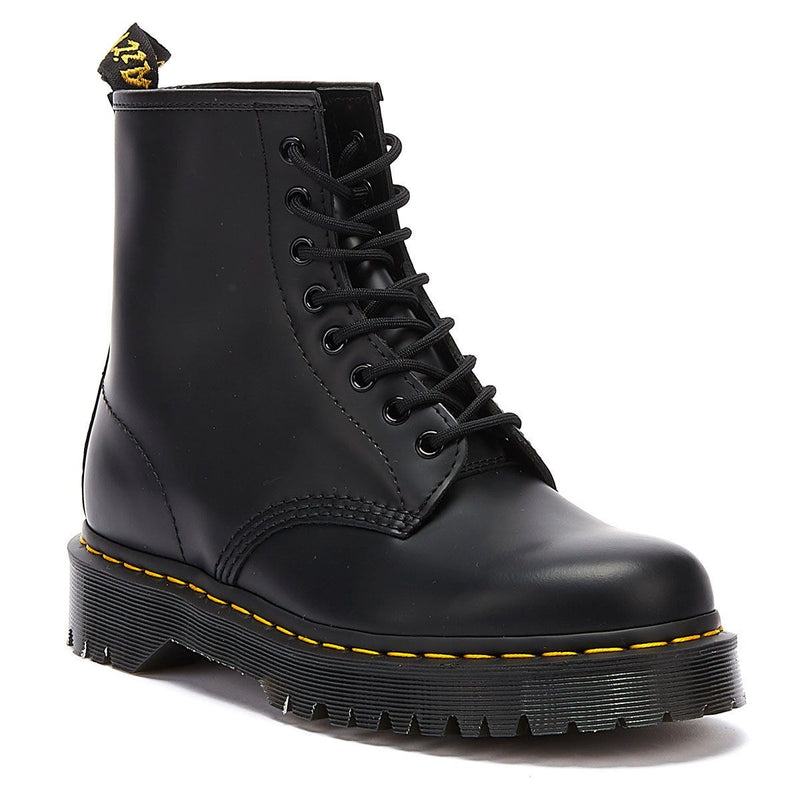 Dr. Martens 1460 Botas Negras De Cuero Liso Bex