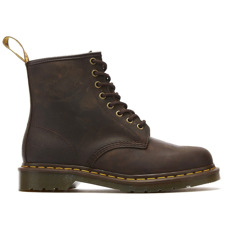 Dr. Martens 1460 Botines De Cuero Marrón Gaucho Para Mujer