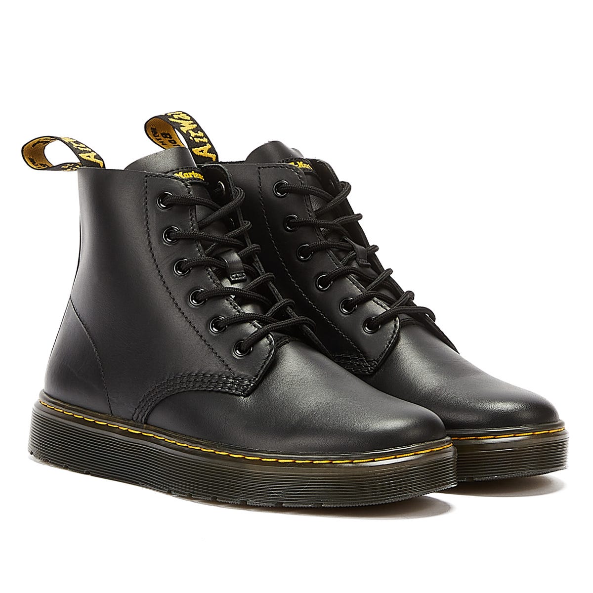 Dr. Martens Thurston Chukka Lusso Botas Negras