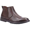 Hush Puppies Gary Botas Marrones De Hombre De Cuero Sintético