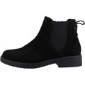 Hush Puppies Maddy Botas De Mujer De Ante Negras.