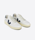 Veja V-90 Zapatillas Blancas De Cuero Para Hombre