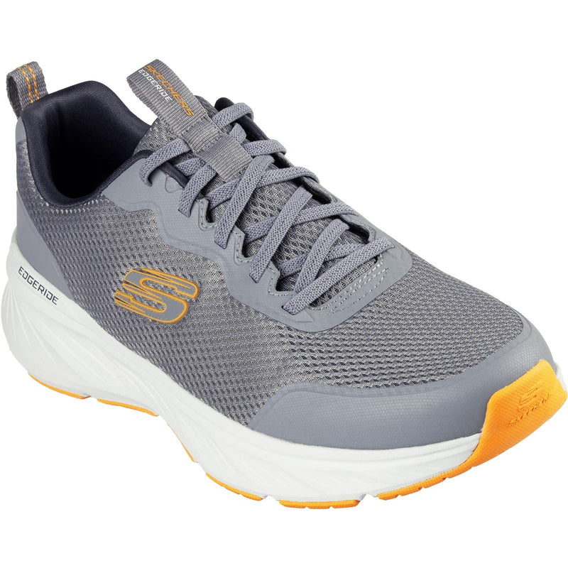 Skechers Edgeride Rekze Zapatillas De Deporte De Hombre En Gris/Naranja