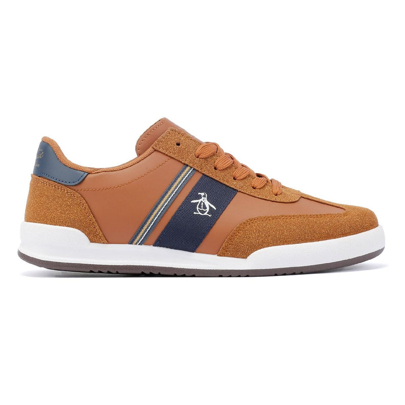 Penguin Gaz Zapatillas Marrones Para Hombre