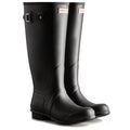 Hunter Original Tall Wide Botas De Agua Negras Para Mujer