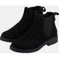 Hush Puppies Maddy Botas De Mujer De Ante Negras.