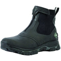 Muck Boots Apex Mid Zip Botas De Agua Negras/Oscuras De Caucho.