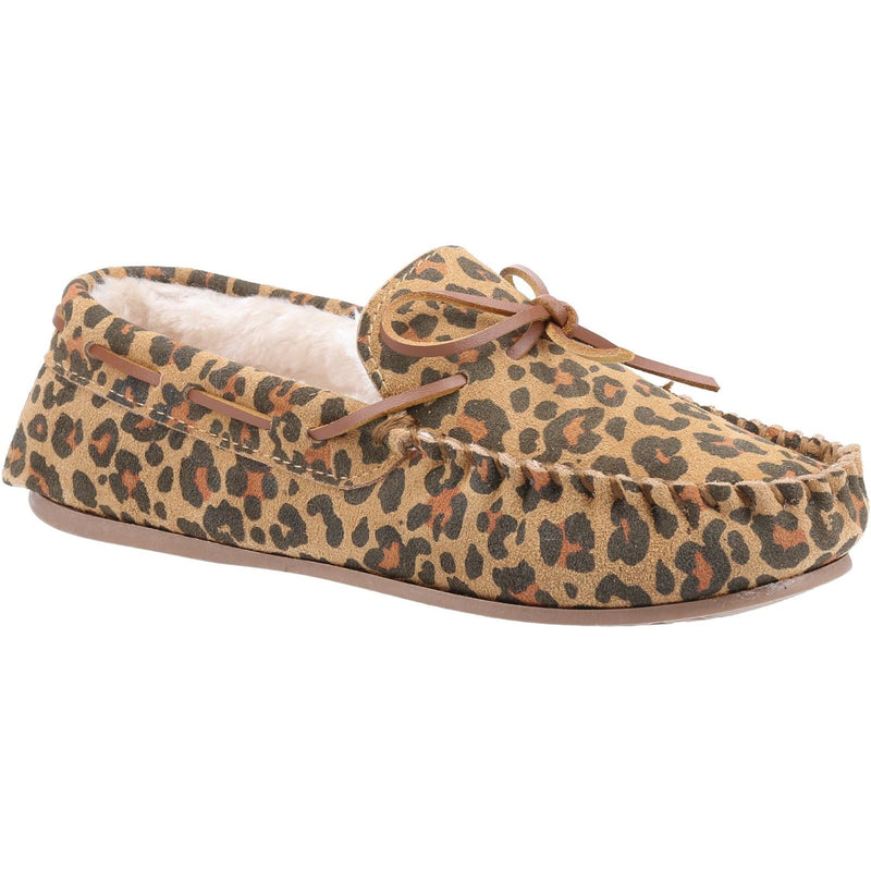 Hush Puppies Allie Zapatillas De Leopardo Para Mujer De Ante.