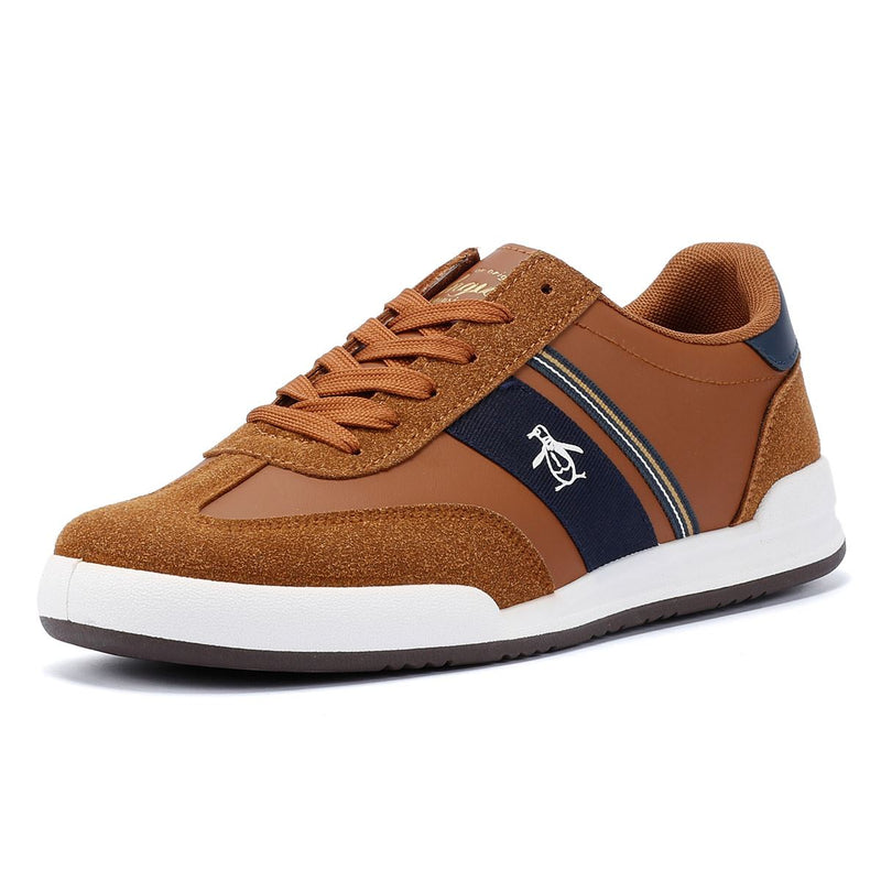 Penguin Gaz Zapatillas Marrones Para Hombre