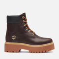 Timberland Stone Street Espresso 6 Inch Botas Marrones De Piel Para Mujer