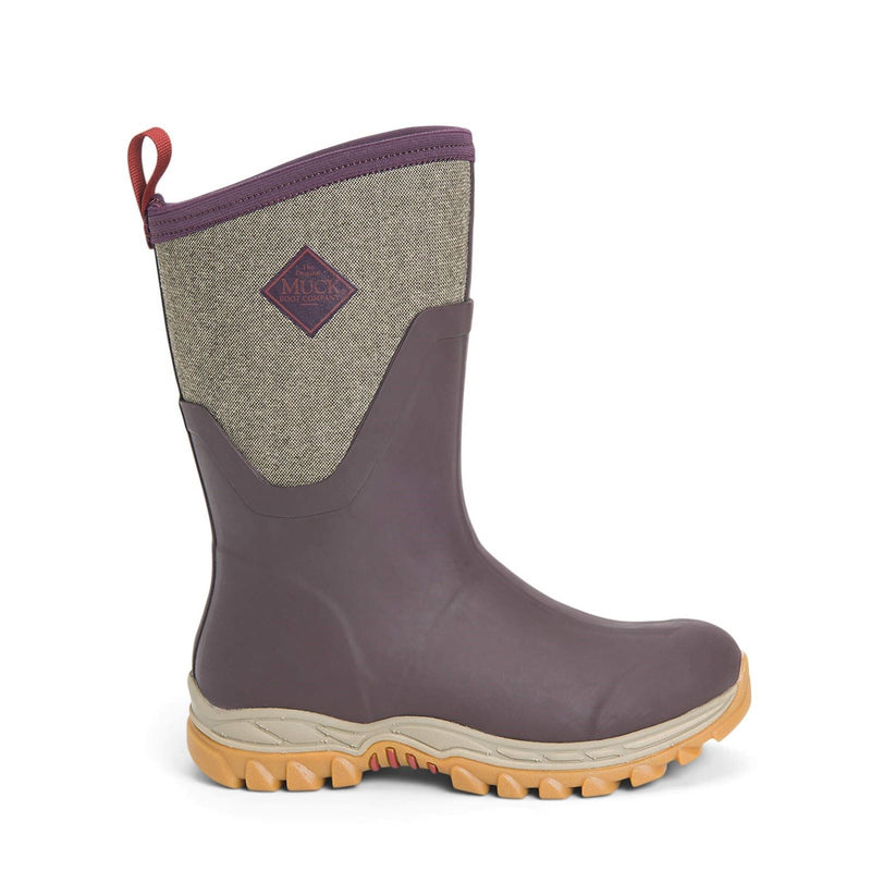 Muck Boots Arctic Sport Mid Botas De Agua De Vino De Goma