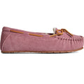 Sperry Reina Zapatillas De Mujer De Ante Color Malva