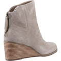 TOMS Casey Botas Naturales De Cuero Para Mujer