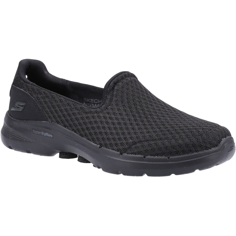 Skechers Go Walk 6 Zapatillas De Mujer De Poliéster Negras