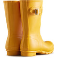 Hunter Original Short Wellington Boots Botas De Agua Amarillas De Mujer De Goma