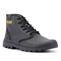 Palladium Pampa Hi Wax Botas De Lona Negra