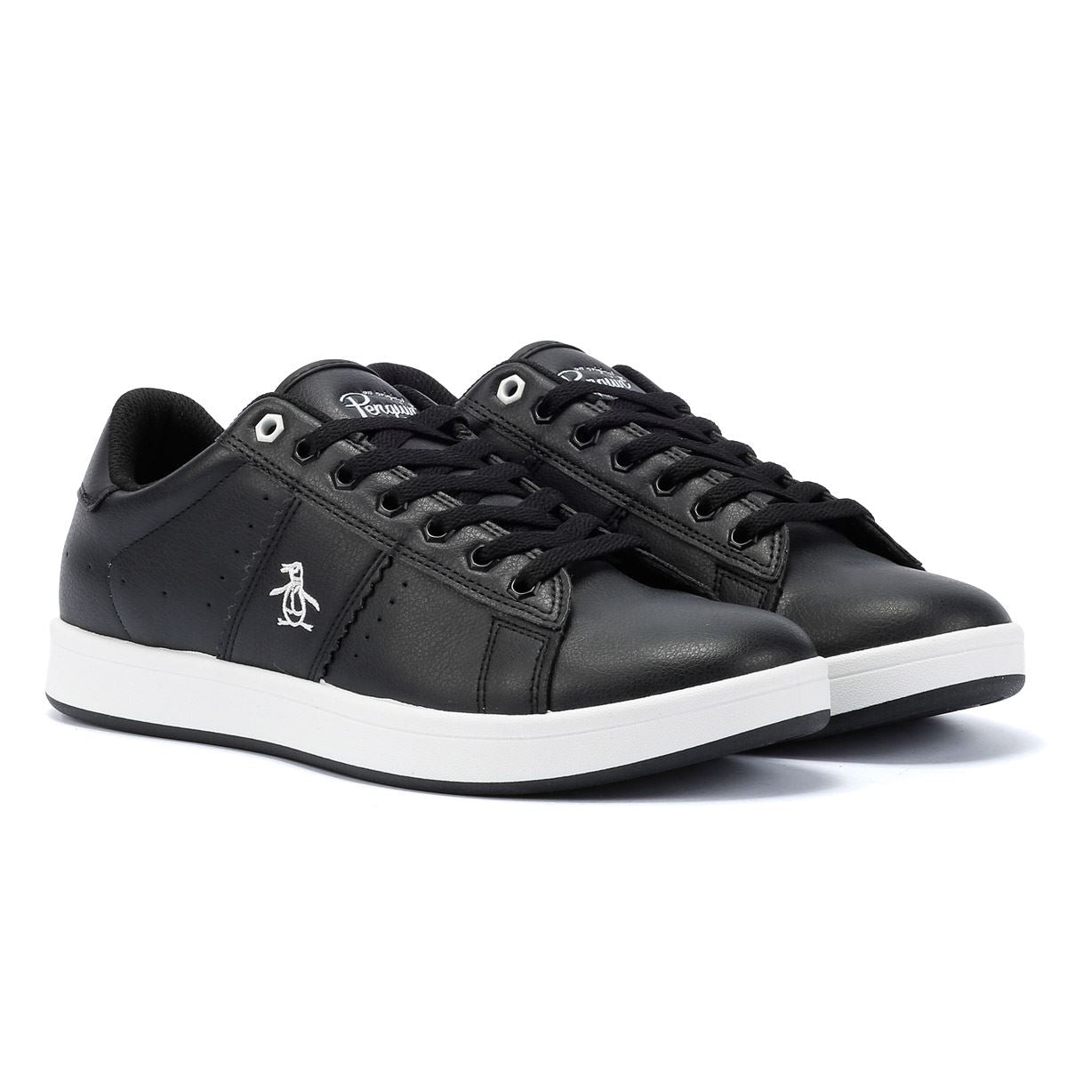 Penguin Steadman Zapatillas Negras Para Hombre