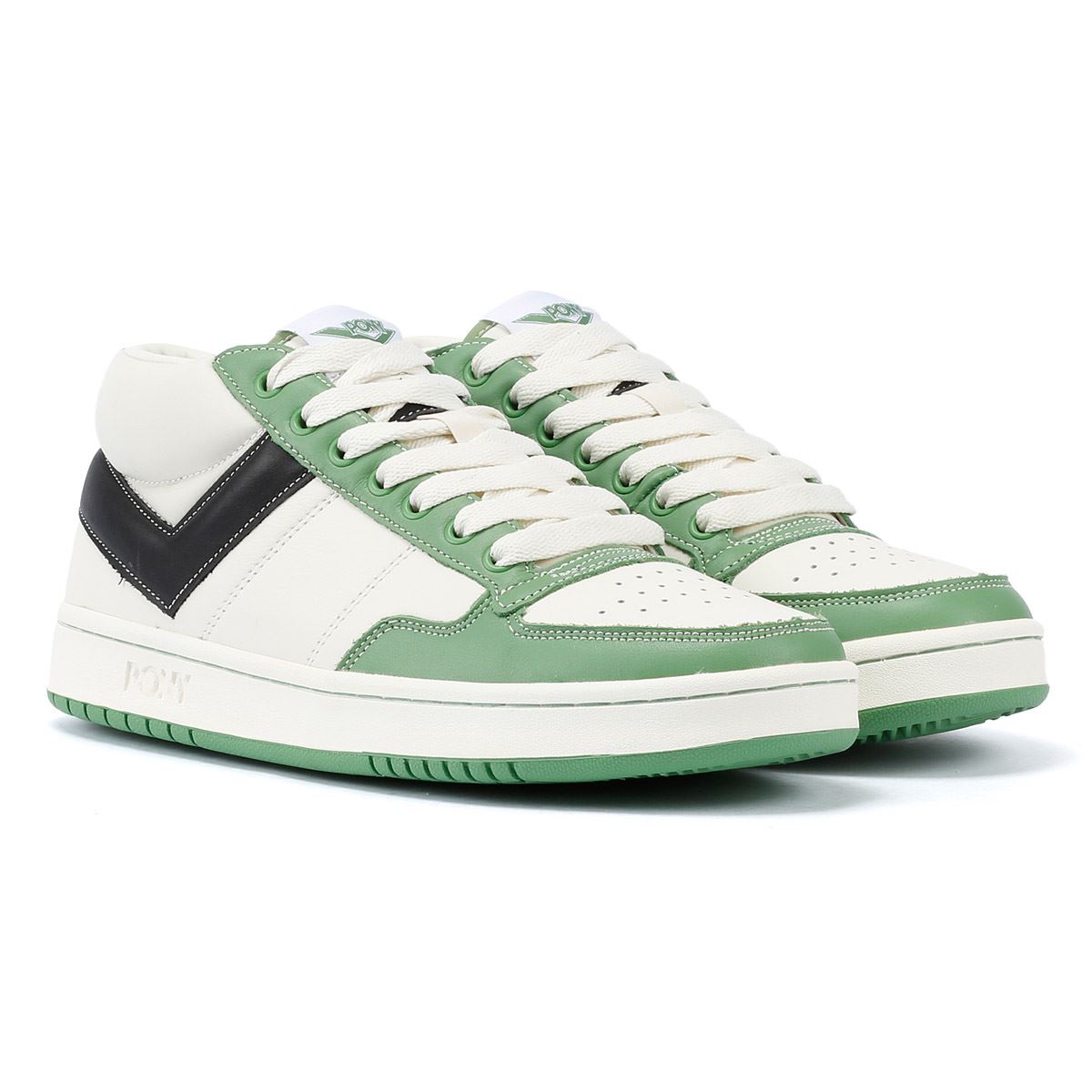 Pony #1 Low Zapatillas Blancas/Verde Rucker De Ante