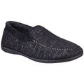 Cotswold Stanley Zapatillas De Hombre Negras De Microfibra