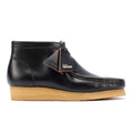 Clarks Originals Wallabee Botas Negras De Cuero Para Hombre.