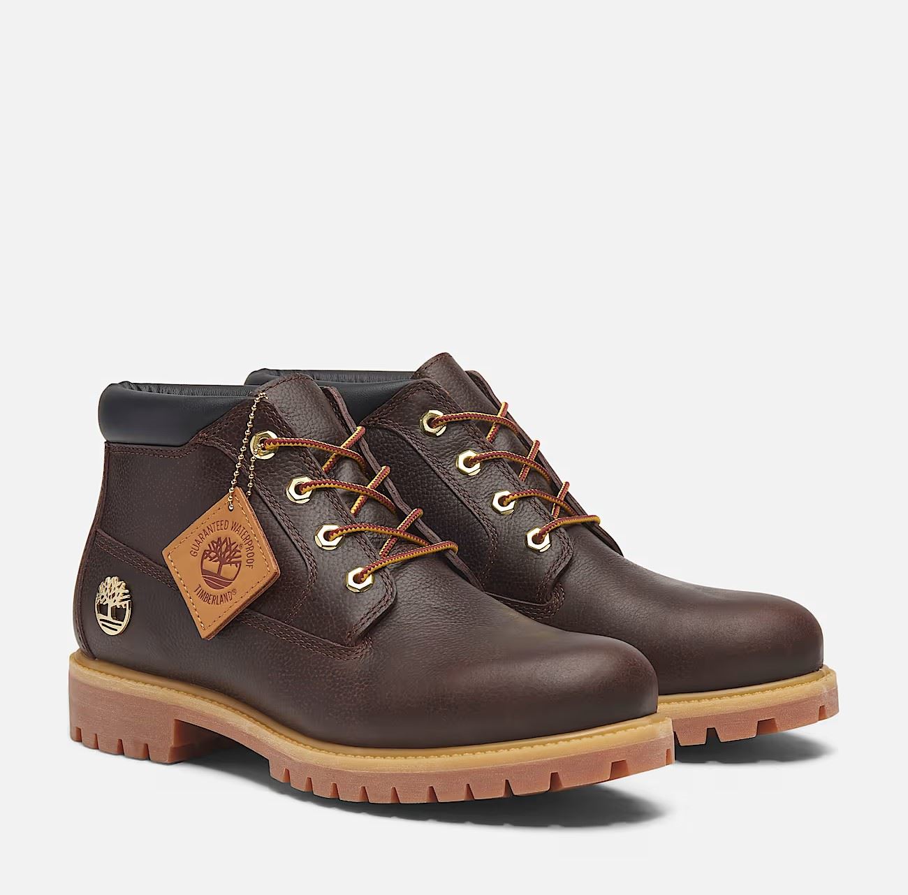 Timberland Premium Espresso Nelson Botas De Cuero Marrón Para Hombre