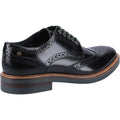 Base London Woburn Zapatos Negros Brogues De Cuero Para Hombre