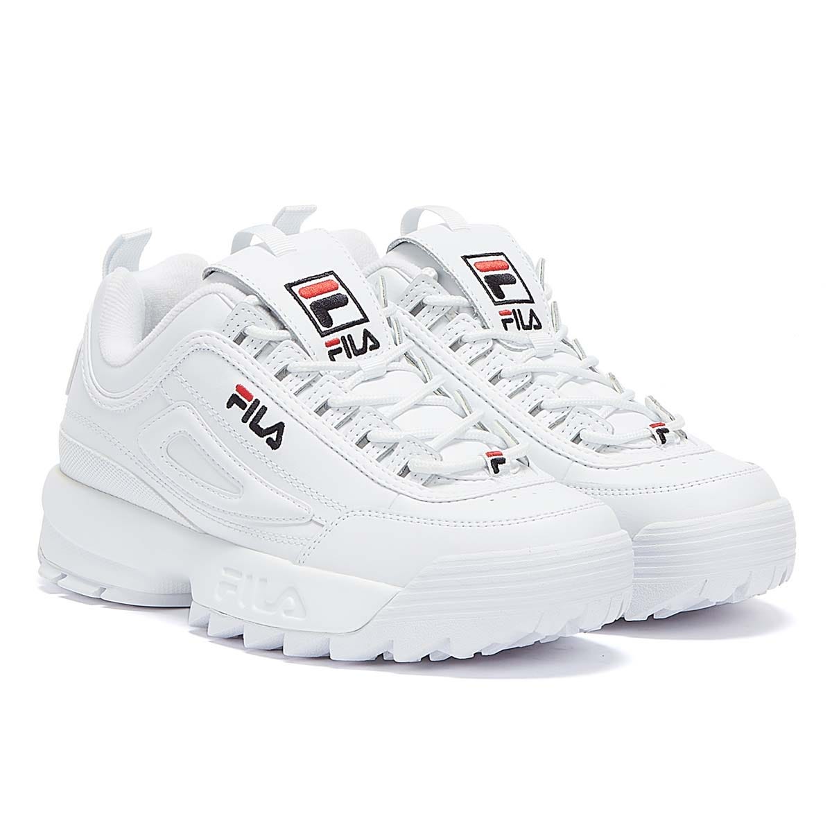 Fila Disruptor II Premium Zapatillas Blancas