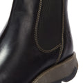 Fly London Botas De Cuero Negras Para Mujer