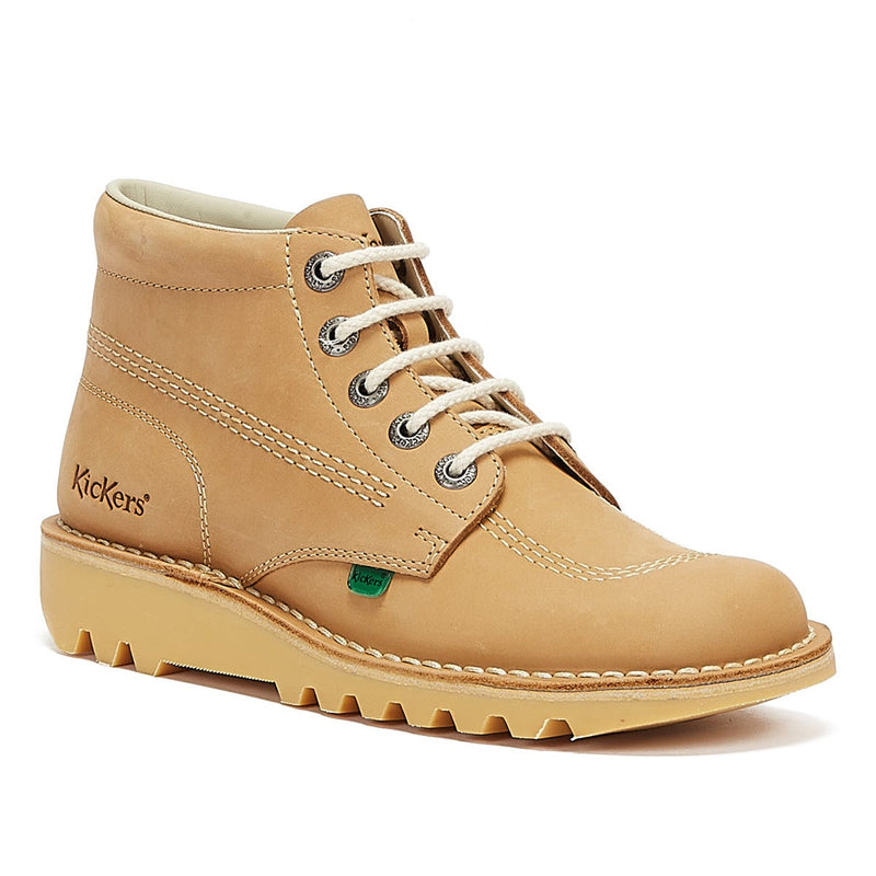 Kickers Botas De Nubuck Marrón Para Hombres Kick Hi