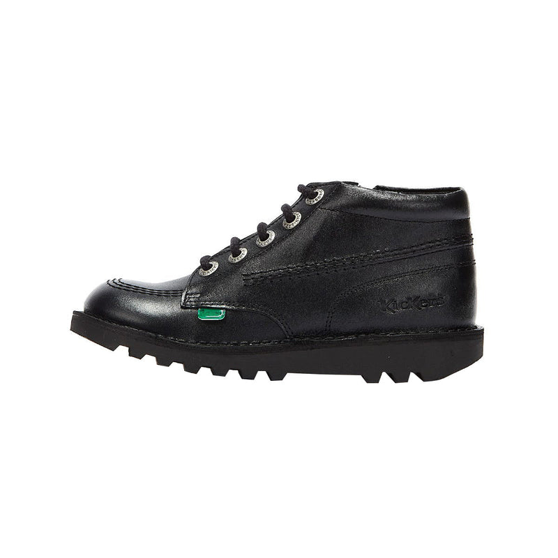 Kickers Botas Negras Kick Hi Zip Junior