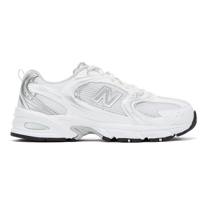 New Balance 530 Zapatillas Blancas/Metalizadas Plateadas Munsell