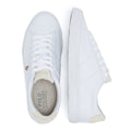 Ralph Lauren Zapatillas Blancas De Lona Sayer