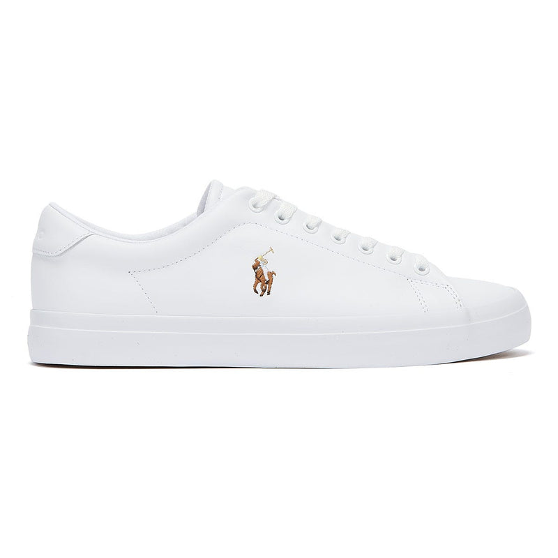 Ralph Lauren Zapatillas Blancas De Cuero Longwood