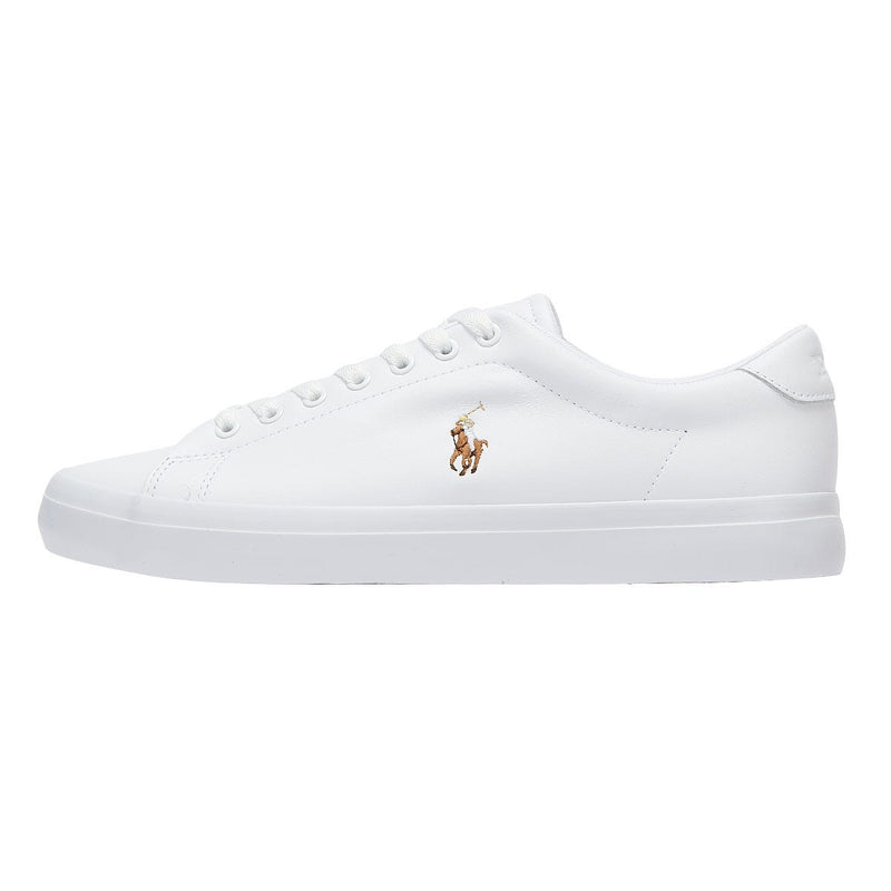 Ralph Lauren Zapatillas Blancas De Cuero Longwood