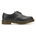 Dr. Martens Zapatos De Cuero Liso Negros Para Hombres