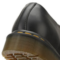 Dr. Martens Zapatos De Cuero Liso Negros Para Hombres