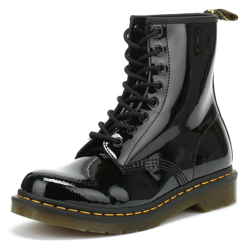 Dr. Martens 1460 Patent Lamper Botas Negras Para Mujer