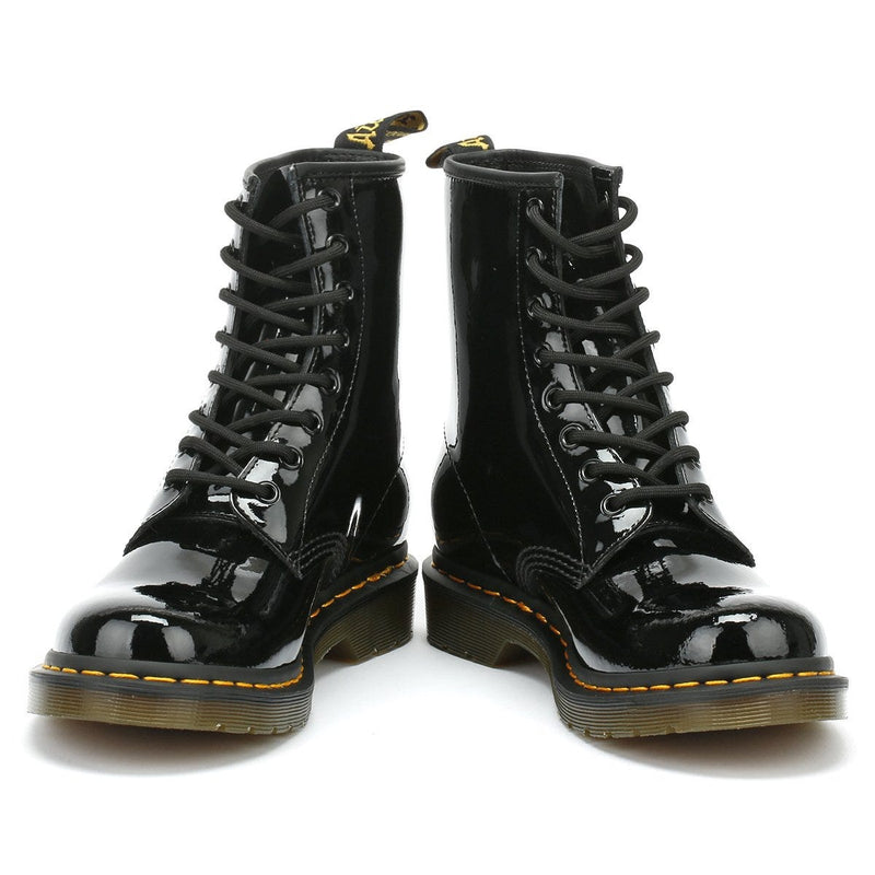 Dr. Martens 1460 Patent Lamper Botas Negras Para Mujer