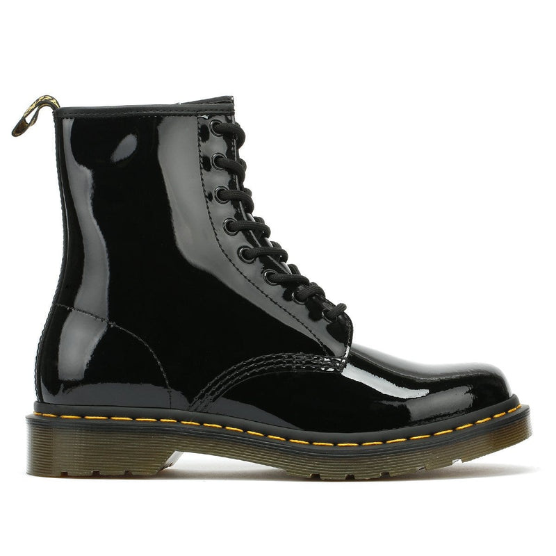 Dr. Martens 1460 Patent Lamper Botas Negras Para Mujer